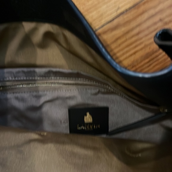 LANVIN -Paris womans bl leather xl bag - Picture 3 of 10